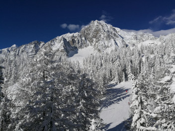 Monte Bianco imbiancato dalla neve